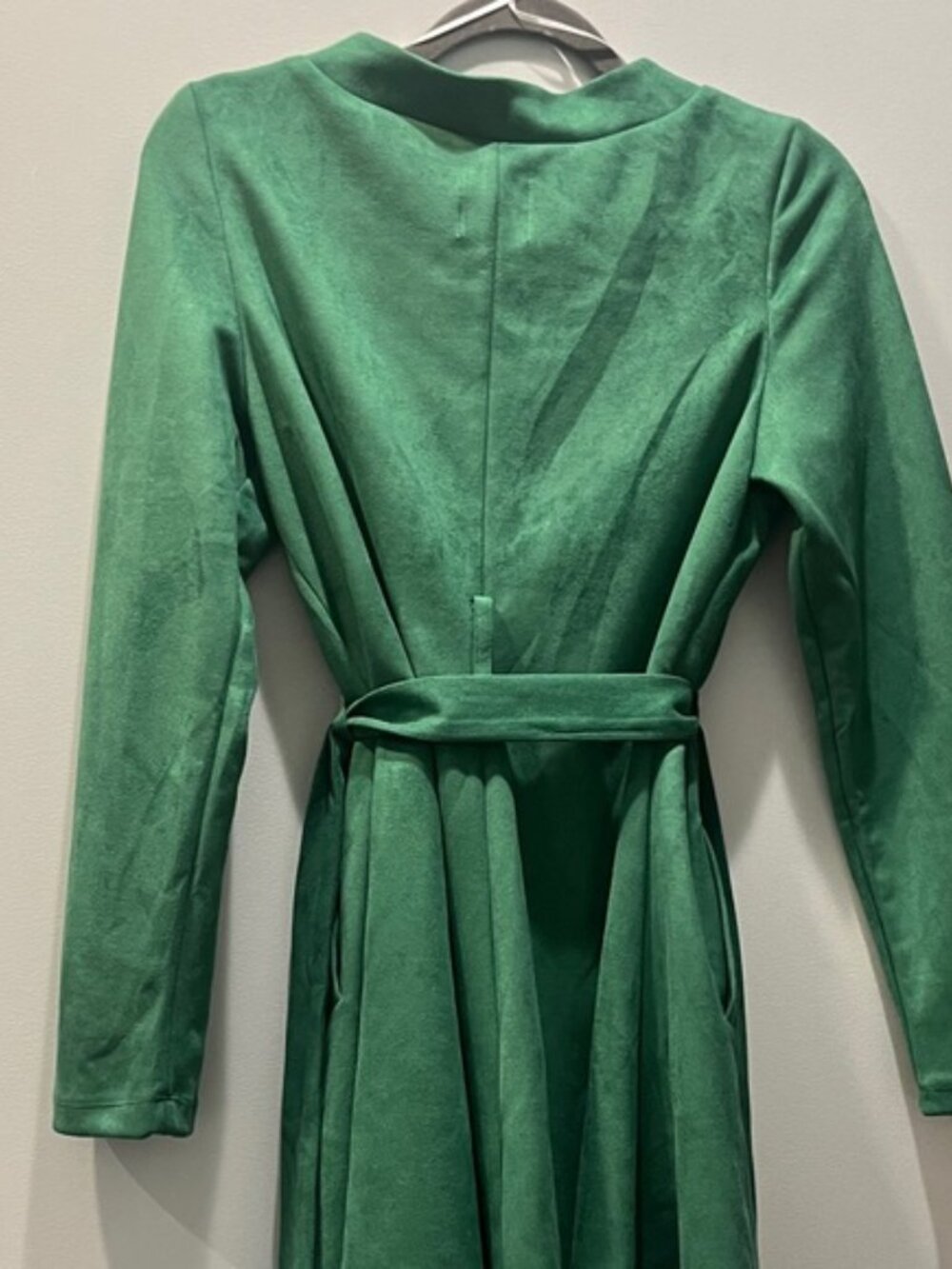 NWT Love Tree Green Belted Jacket - Picture 2 of 6